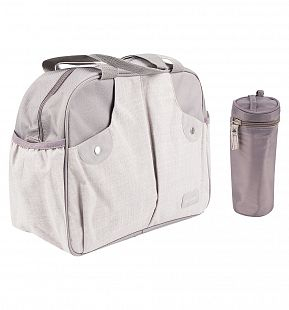 Купить сумка для мамы b+b baby lilac, цвет: бежевый ( id 10098534 )