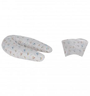 Купить подушка для беременных leader kids птички-синички, цвет: синий ( id 10269572 )