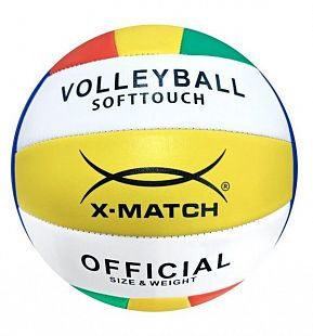 Купить волейбольный мяч x-match (2 слоя) 22 см ( id 10286867 )