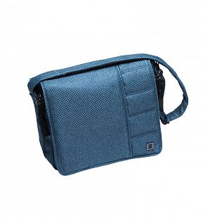 Купить сумка для колясок moon messenger bag, цвет: blue panama ( id 10287764 )
