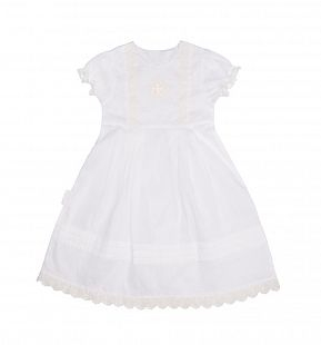 Купить платье крестильное lucky child, цвет: белый ( id 10335845 )