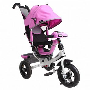 Купить трехколесный велосипед moby kids comfort 12x10 air car 2, цвет: лиловый ( id 10459547 )