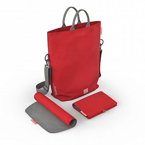 Купить сумка для мамы greentom diaper bag, цвет: красный ( id 10599338 )
