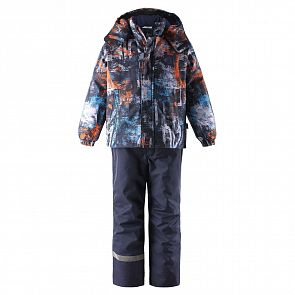 Купить комплект куртка/брюки lassie raiku, цвет: синий ( id 10856621 )