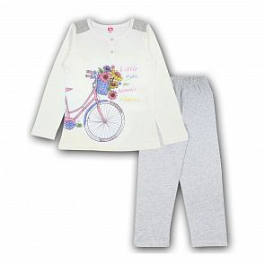 Купить пижама джемпер/брюки cherubino, цвет: экрю ( id 11087474 )