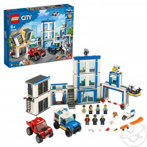 Купить конструктор lego city 60246 полицейский участок ( id 12184030 )