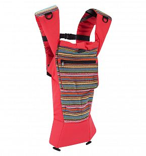 Купить слинг-рюкзак чудо-чадо уичоли, цвет: коралловый ( id 2588291 )