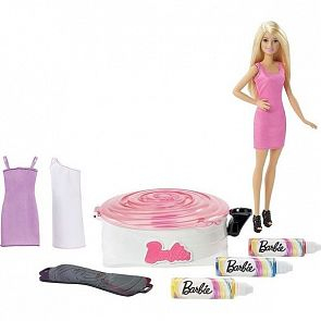Купить игровой набор barbie для создания цветных нарядов и кукла 29 см ( id 3125837 )