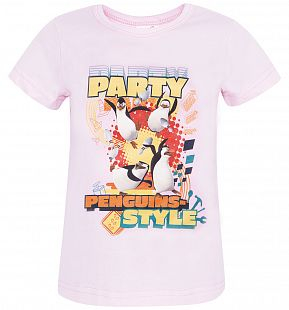 Купить футболка rhs пингвины мадагаскара, цвет: розовый ( id 3248165 )