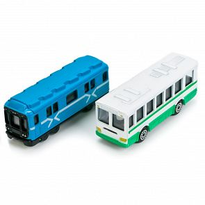 Купить набор машинок технопарк городской транспорт вагон метро и автобус 8 см ( id 3335693 )