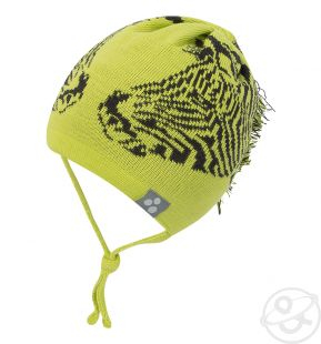 Купить шапка huppa, цвет: зеленый/серый ( id 3357659 )