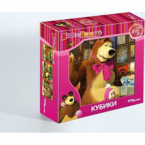 Купить кубики step puzzle маша и медведь ( id 4363555 )