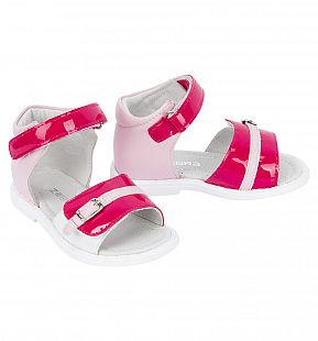 Купить сандалии зебра, цвет: розовый/фуксия ( id 4979905 )