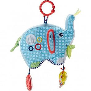 Купить мягкая игрушка-погремушка fisher-price слоненок, 16 см ( id 5006713 )