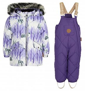 Купить комплект куртка/брюки huppa noelle 1, цвет: фиолетовый ( id 6166951 )