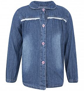 Купить блузка baby pep, цвет: синий ( id 6213523 )
