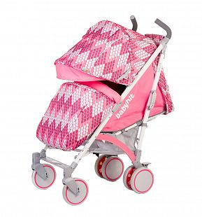 Купить коляска-трость babyhit rainbow, цвет: розовый/ромбы ( id 6976519 )