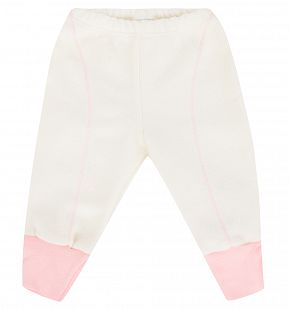 Купить брюки бамбук, цвет: белый/розовый ( id 7477915 )