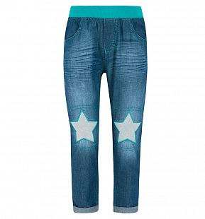 Купить джинсы mm dadak рок звезда, цвет: синий ( id 8168221 )