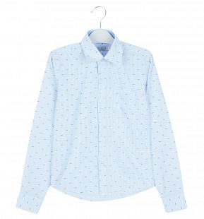 Купить рубашка rodeng, цвет: голубой ( id 9400435 )