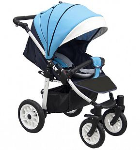 Купить прогулочная коляска camarelo eos, цвет: темно-синий/голубой ( id 9608733 )