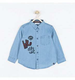 Купить рубашка coccodrillo super cool, цвет: голубой ( id 9669042 )