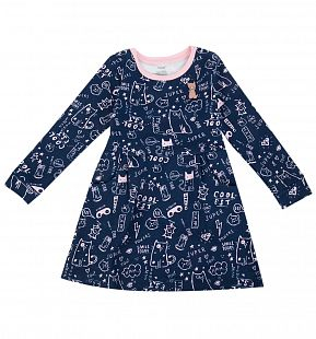 Купить платье batik, цвет: синий/розовый ( id 9694596 )