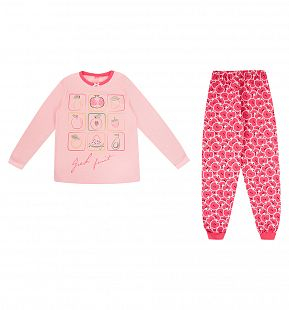 Купить пижама джемпер/брюки cherubino, цвет: малиновый ( id 9919518 )