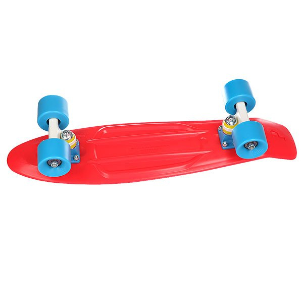 Купить скейт мини круизер penny complete red 22 (55.9 см) красный,серый,белый ( id 1068025 )