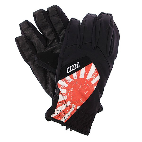Купить перчатки сноубордические pow bandera glove japan черный ( id 1071322 )