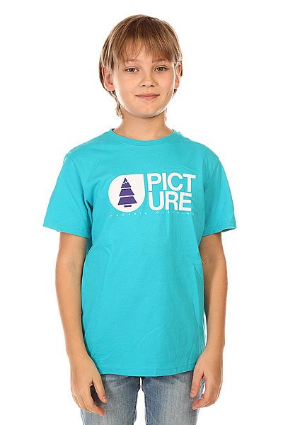 Купить футболка детская picture organic basement light blue голубой ( id 1132442 )