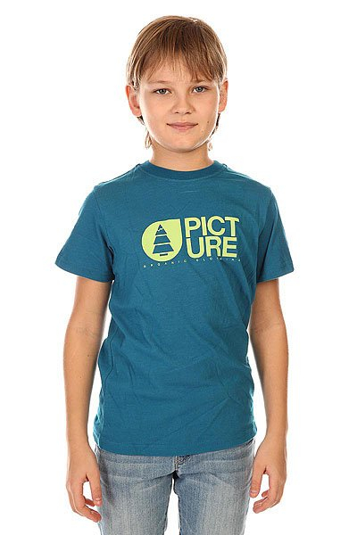 Купить футболка детская picture organic basement tee blue синий ( id 1132454 )