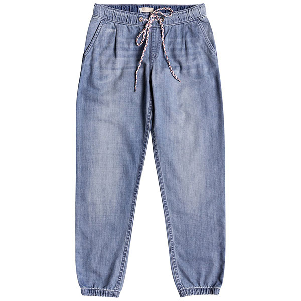 Купить джинсы прямые детские roxy makeusfeelalive medium blue синий ( id 1200549 )