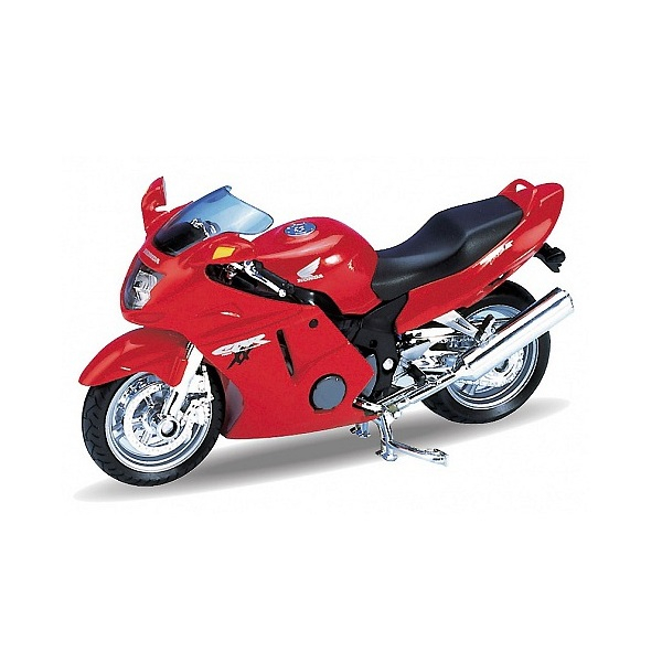 Купить welly 12143p велли модель мотоцикла 1:18 honda cbr1100 xx