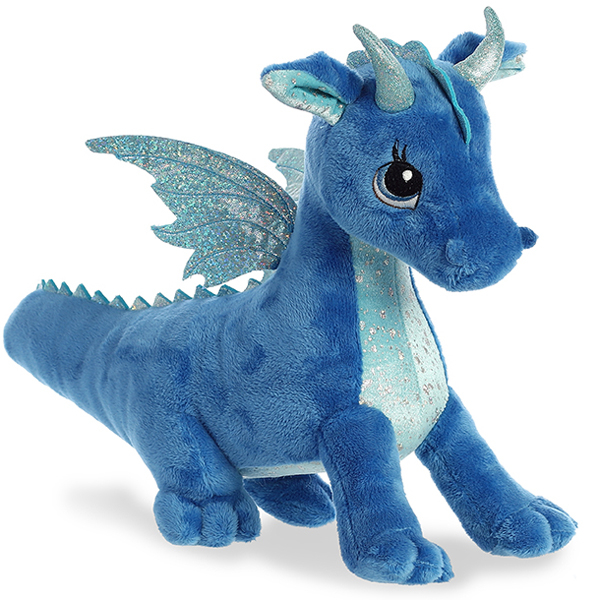 Купить aurora 170619a дракон синий, 30 см