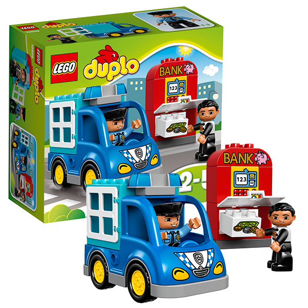 Купить lego duplo 10809 конструктор лего дупло полицейский патруль