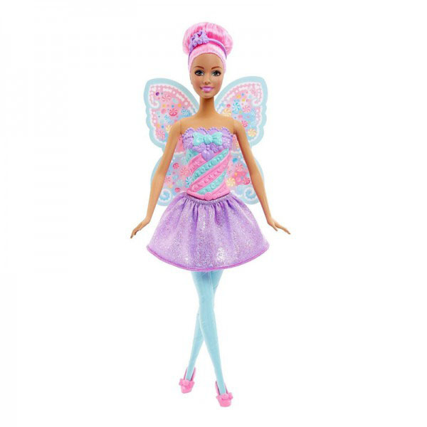 Купить mattel barbie dhm51 барби кукла-принцесса candy fashion