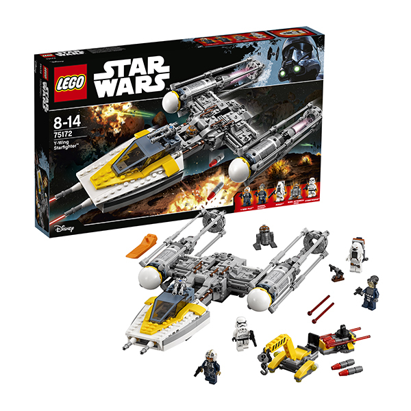 Купить lego star wars 75172 конструктор лего звездные войны звёздный истребитель типа y