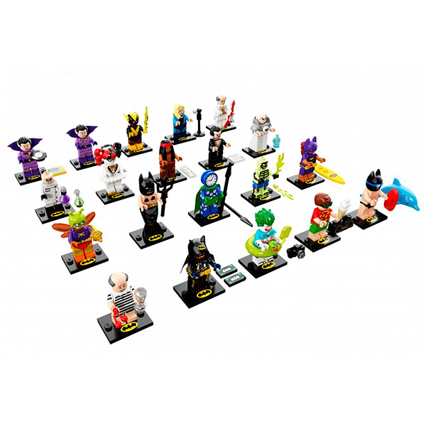 Купить lego minifigures 71020 конструктор лего минифигурки конструктор лего фильм: бэтмен, серия 2