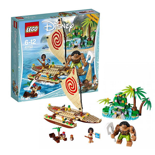 Купить lego disney princess 41150 конструктор лего принцессы путешествие моаны через океан