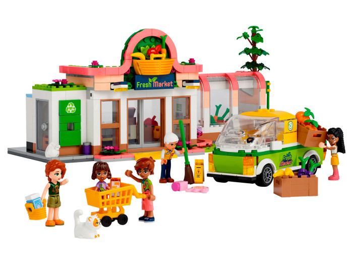 Купить конструктор lego friends магазин органических продуктов 41729