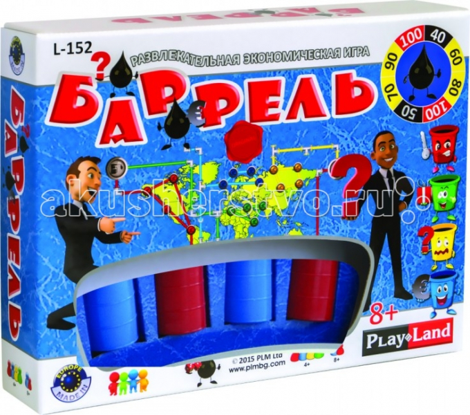 Купить play land настольная игра баррель l-152