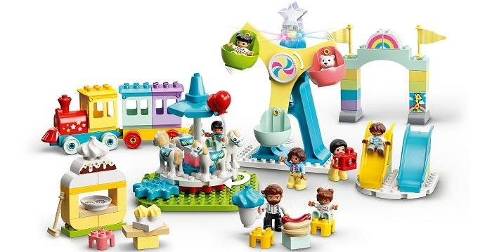 Купить конструктор lego duplo парк развлечений 10956