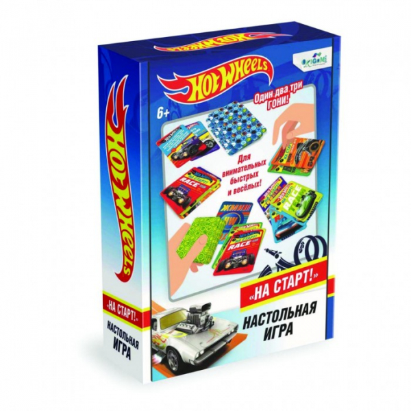 Купить origami настольная игра hot wheels на старт! 5908