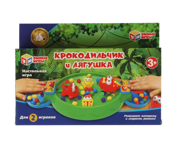 Купить умные игры настольная игра крокодильчик и лягушка b1819634-r