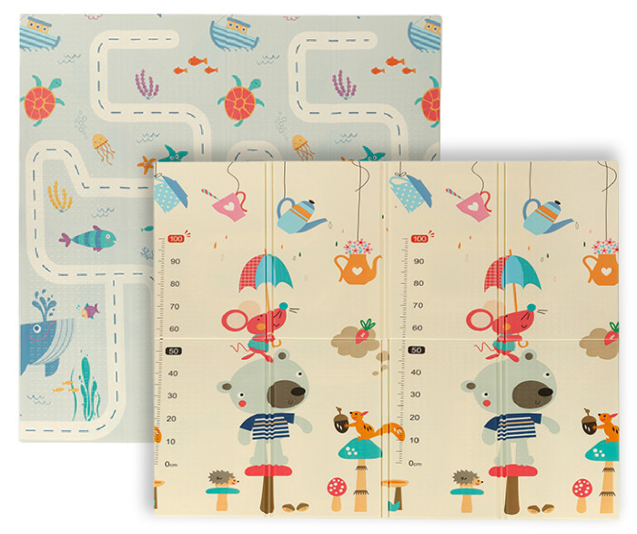 Купить игровой коврик forest kids seascape and tea time 157х177х1 см (складной) ar-2020