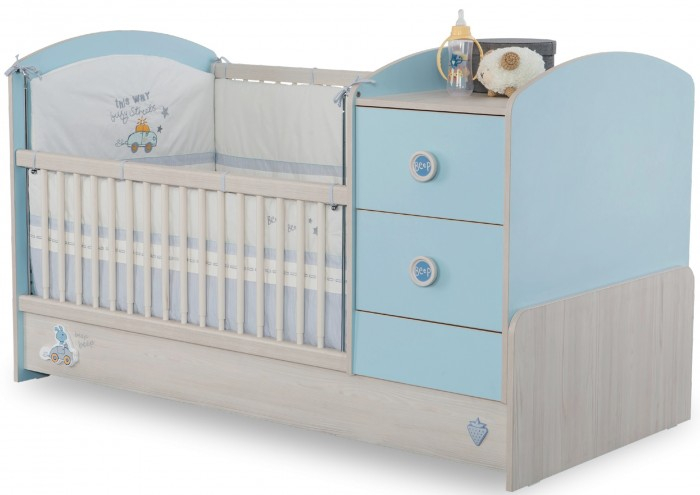 Купить кроватка-трансформер cilek baby boy 160х75 см 20.43.1016.00