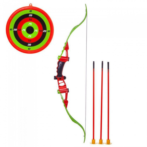 Купить abtoys игровой набор лук со стрелами на присосках s-00188