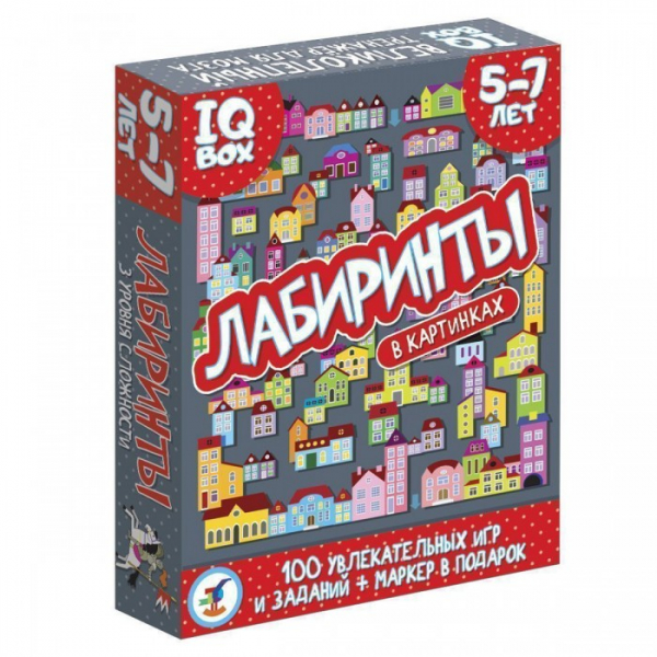 Купить дрофа iq box лабиринты 5-7 лет 3567