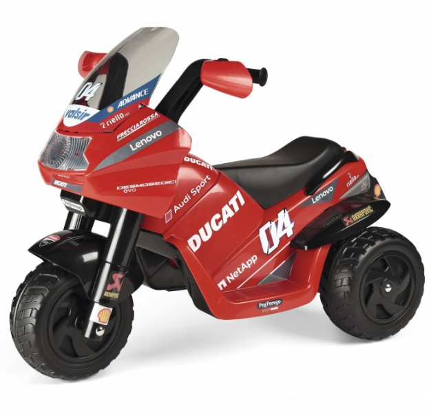 Купить электромобиль peg-perego электромотоцикл ducati desmosedici evo iged0922